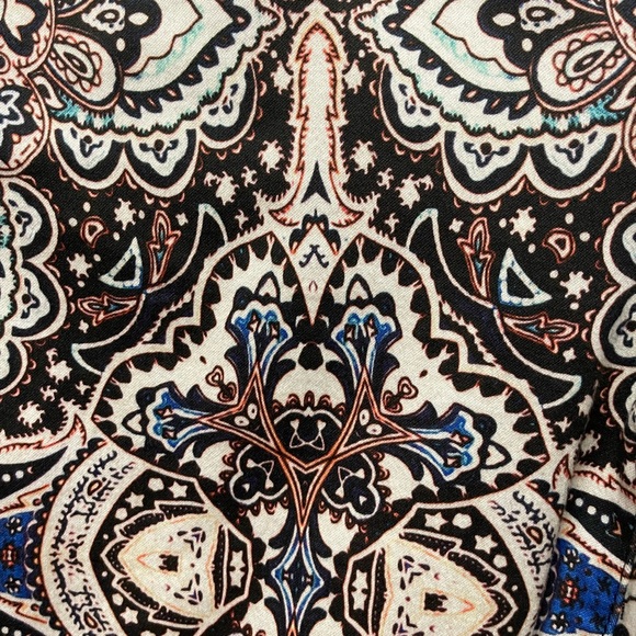 7 for all mankind high waist Aztec print pants - Picture 5 of 6